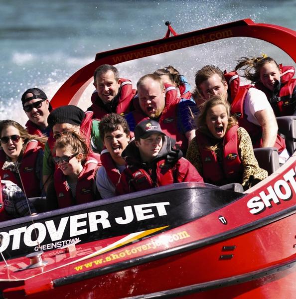 Enjoying the thrills and spins with Queenstown's iconic Shotover Jet 